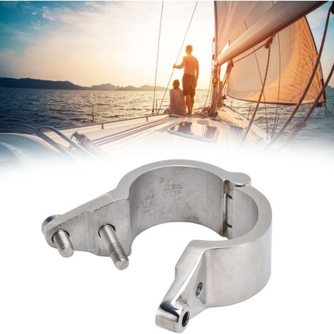 Schlauchschellen aus Edelstahl 316, Sicherheitsclips für die Schifffahrt, Deckbeschläge, Sonnenschutzzubehör für Yachten, 38 mm (1/5)