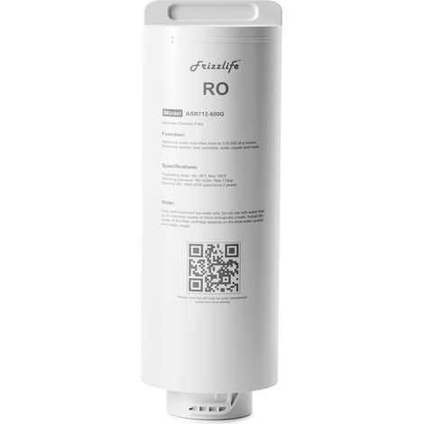 Cartouche de filtre RO de rechange pour système d'osmose inverse PX600 (2ème étape) (1/3)