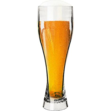 Chope À Bière - 600 ml - 8 x 25 cm - Plastique Transparent Incassable - Lavable En Lave-Vaisselle - 1 Pièce (1/5)