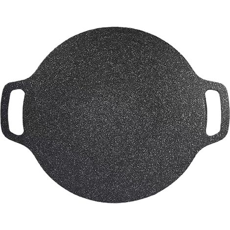 Grill Pan - Rond - Revêtement Pierre - Compatible Plaques À Gaz Électriques Et Induction - 28 Cm - 1 Pièce (1/5)
