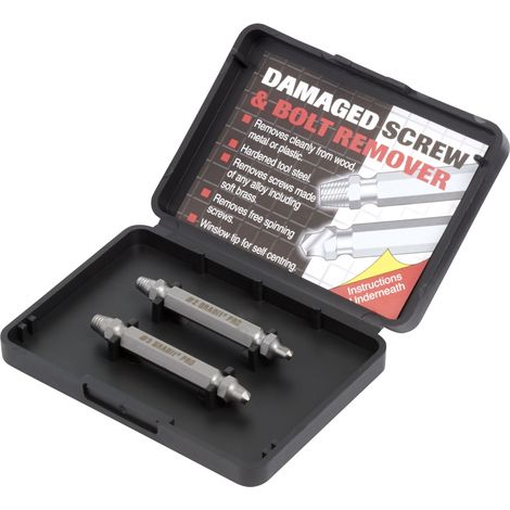 TREND Grabit 2-Piece Double-Ended Screw Remover Set for Pozi, Phillips, Tamper-Resistant Screws (1/5)