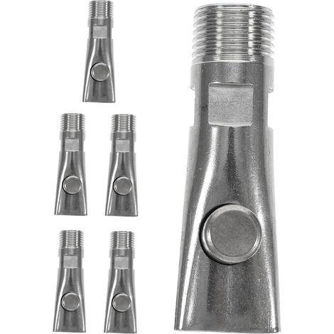 5pièces Abreuvoir Pour Porcelets Acier Inoxydable Mangeoire Automatique Pour Bétail Réduit Gaspillage Et Fuites Facile à Utiliser (1/5)