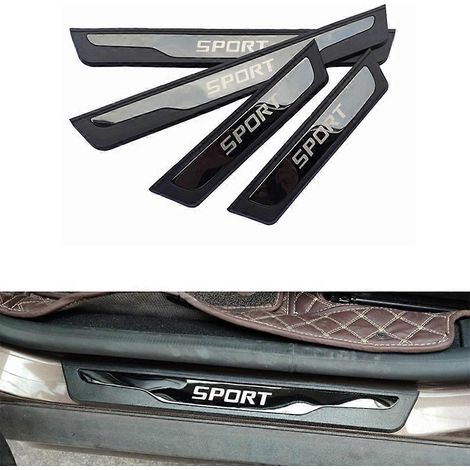 Accessoires automobiles : seuil de porte pour Toyota Fortuner, protection de seuil de porte 2015-2024, pièces automobiles ( ) (1/5)