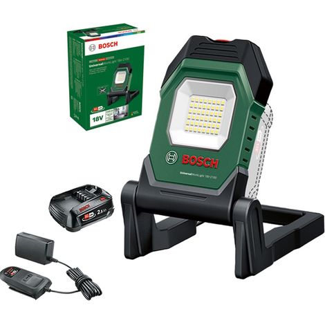 Bosch 06039A1300 Cordless 18v LED Worklight UniversalWorkLight + 2.5AH Battery (1/5)