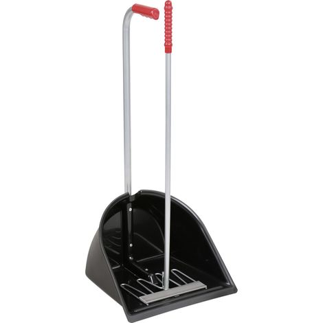 KERBL Mistboy schwarz Hhe 90 cm, Mistkratzer für die Reinigung von Pferdeboxen (1/3)