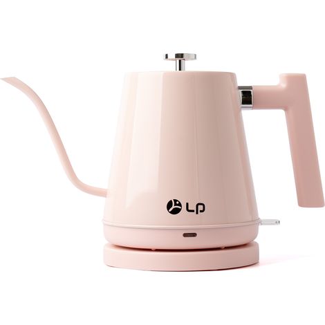 Bouilloire Électrique à Col de Cygne, Verseur de Précision, Base Pivotante 360°, Affichage Température, Bouilloire Sans Fil Acier Inoxydable pour Café Filtre Maison Bureau (1/5)