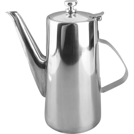 Théière élégante en acier inoxydable épais de 2 L pour la maison et le restaurant (n° 2) (1/5)