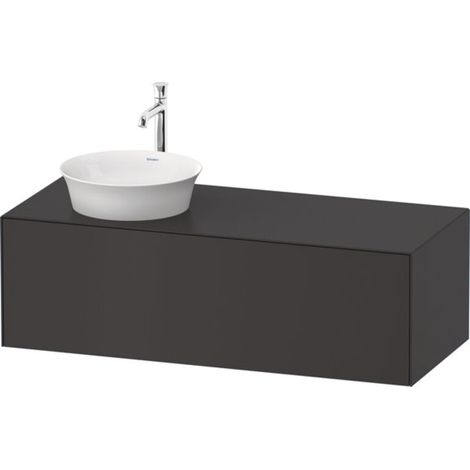 Duravit White Tulip, Waschtischunterbau wandhängend, Breite 1300 (1/2)
