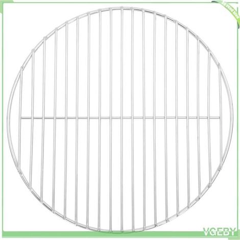 4010552 Grille de barbecue ronde 37 cm Acier inoxydable 304 (1/5)