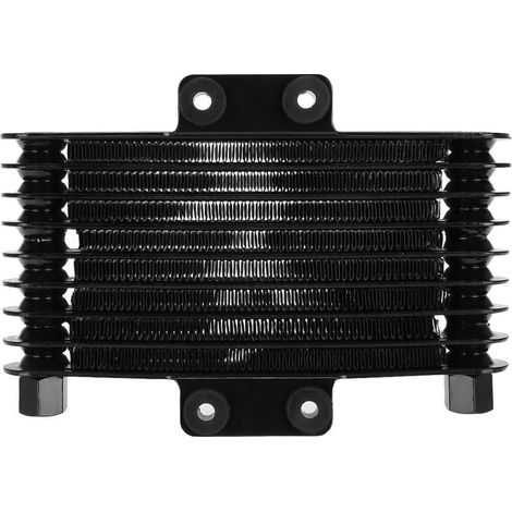 Refroidisseur D'Huile en Aluminium, Radiateur D'Huile, radiateur d'huile de Refroidissement radiateurs de Refroidissement Refroidisseur D'Huile Moteur pour Moto Dirt Bike (1/5)