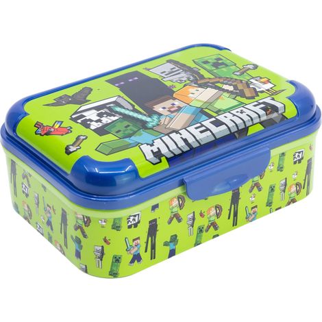 Boîte à Sandwich Enfant 1423ml - Lunch Box Plastique Résistante Sans BPA avec Couvercle Décoré pour École et Sorties (1/3)