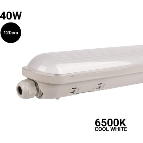 Pantalla Estanca LED Enlazable - 40W - 120cm - IP65