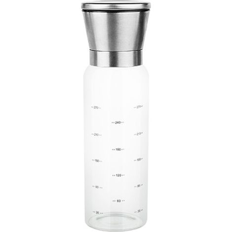 Moulin à poivre en verre borosilicate haute résistance, flacon et pot à épices manuels (1/5)