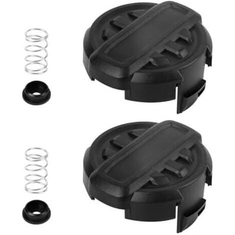 BUNTHAUS DWO1DT995 Tête de débroussailleuse et ressort de couverture et entretoise de rechange pour DCST920 DCST922 DCST970 DCST990D (2Cover 2Spring 2Spring Spacer) (1/4)