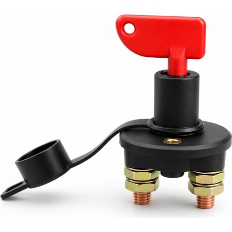 Staccabatteria Auto 12V 24V 100A 500A Con Chiave Estraibile Interruttore