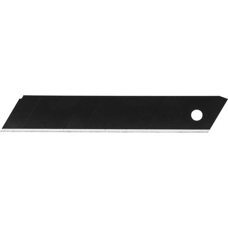 Lama di ricambio a scatto NEO nera, 10 pezzi, 18 mm SK2
