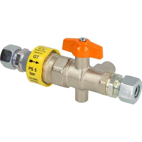 GOK Dispositif d'arrêt principal therm. RVS 15 x RVS 15 DN 15 PS 5 bar