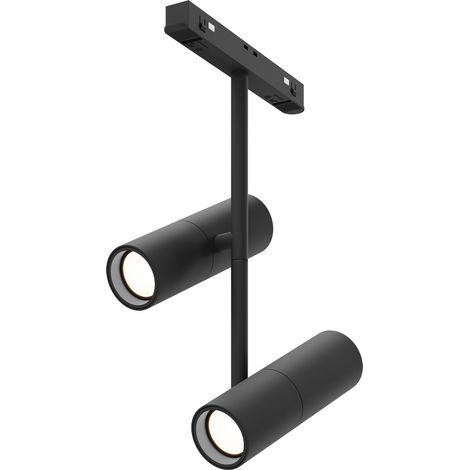 Spot rail magnétique noir 24W 3000K Maytoni ELTI 48V (1/5)