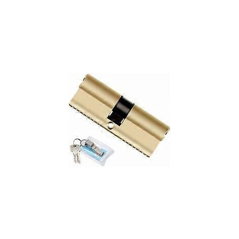 Cylindre double profil 90 mm, serrure à cylindre 90 mm, serrure à cylindre de qualité supérieure, cylindre double profil, serrure à cylindre 90 mm avec 8 clés
