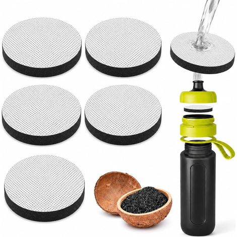 6PCS Filtres À Eau De Rechange Compatible Avec BRITA MicroDisc Filtration (1/5)