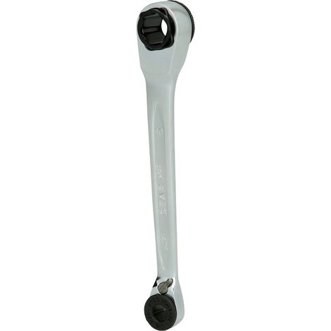 GEARplus Mini-Bit-Umschalt-Ratschenringschlüssel, 1/4"x10mm (1/4)