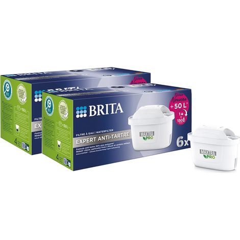 Brita Maxtra Pro Extra Pack de 12 Filtres à Eau Blanc