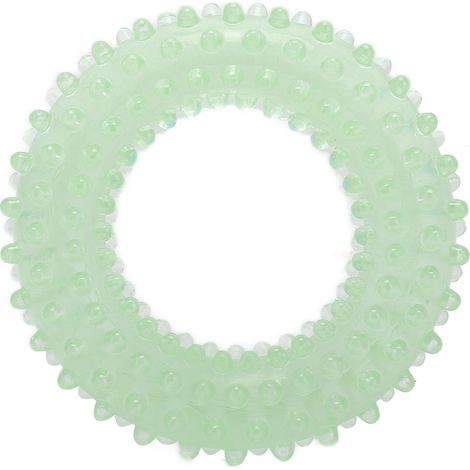 Anneau renforçateur de doigts à picots, grip de rééducation élastique pour bureau maison vert (1/5)