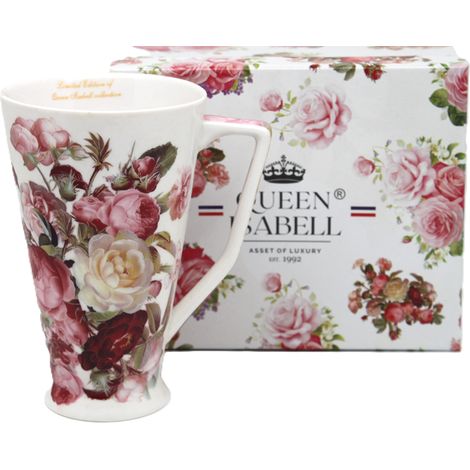 Grande tazza jumbo in porcellana da 500 ml in confezione regalo, collezione Classic Rose (1/5)