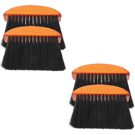 Lot de 4 brosses nettoyage pour cheminées et poêles à bois avec manche (1/5)