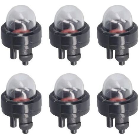 Pompe d'amorçage adaptable pour débroussailleuse – Remplace Walbro 188-512 et 188-512-1 – Lot de 6 pièces – Matériau plastique et caoutchouc (1/5)