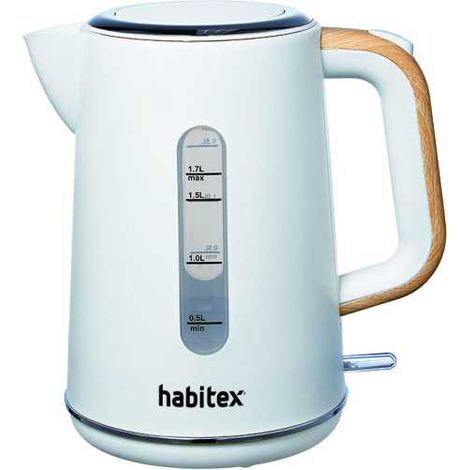 Hervidor de Agua 1,7 L Blanco HABITEX
