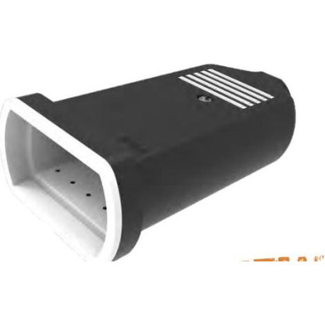 Presa Bipasso in Gomma 250V 10/16A 2P+T Impermeabile IP44 Nero