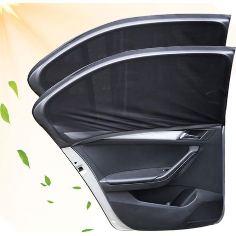 CCYKXAPare Soleil Voiture Bébé, 2pcs Chaussette Voiture par Soleil, Bloquer Les Rayons UV pour Enfants et Animaux, Protection Solaire Voiture (1/5)