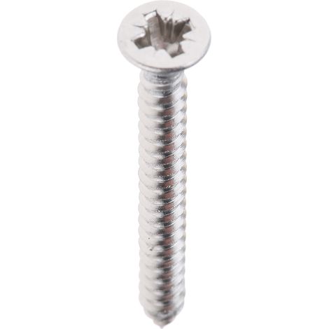 Vis autotaraudeuse RS PRO, N°No. 6 x 32mm, tête Fraisée, en Acier Inoxydable ( Prix pour Sachet de 100 )