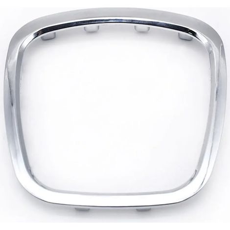 Autocollant de protection chromé pour cadre de volant de voiture Audi Q5 Q7 A3 S3 8P A4 B6 (1/4)