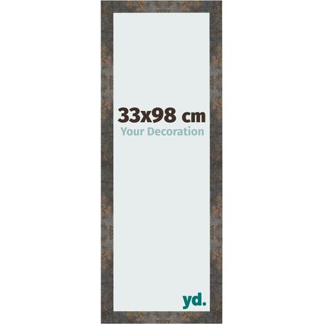 yd. - Cadre photo 33x98 - Metal Oxyde - MDF - Bologna (1/5)