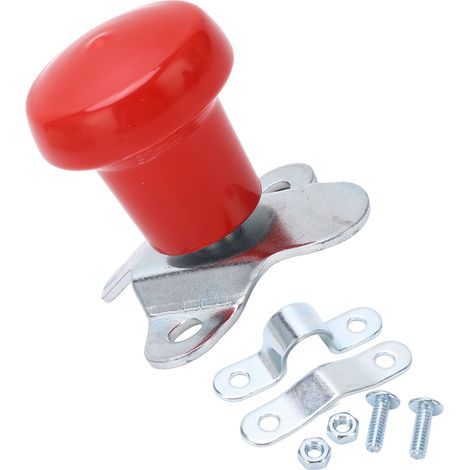 Volant Spinner 3004-2348 Rouge Universel Profond Aide Grip Conduite Auto Camion Bateau Tracteur Accessoire (1/5)