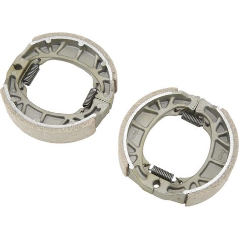 2 plaquettes de frein à tambour pour mini-moto, 105 mm, compatibles avec les moteurs Warrior 5,5 CV et 6,5 CV. (1/5)