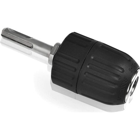 Mandrin sans clé 2-13 mm avec adaptateur SDS 1/2" - Outil de conversion détachable haute performance (1/3)