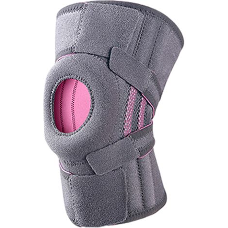 Genouilleres Sport - Protection Genou - Amortissement Silicone - Stabilisation Rotule - Pour Saut Course Fitness - 1 Piece (1/5)