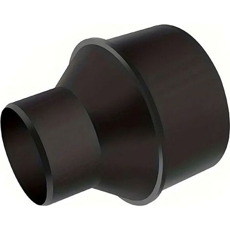 Convient pour le réducteur de tuyau de 4 pouces 70136 vers un raccord conique de tuyau de 2-1/2 pouces, raccord de dépoussiérage pour conduits de dépoussiérage.