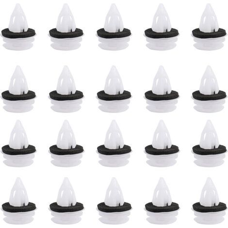 Kit De Fixation Rivet Retenue Garniture Panneau Porte Voiture 20 Pieces (1/4)