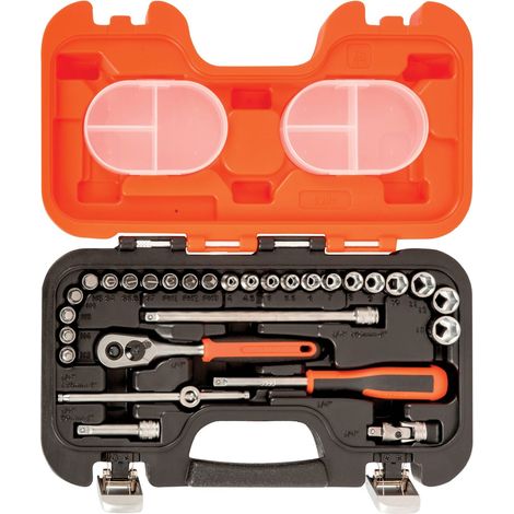 Bahco S290 29-Piece Metric 1/4in Drive Socket Set