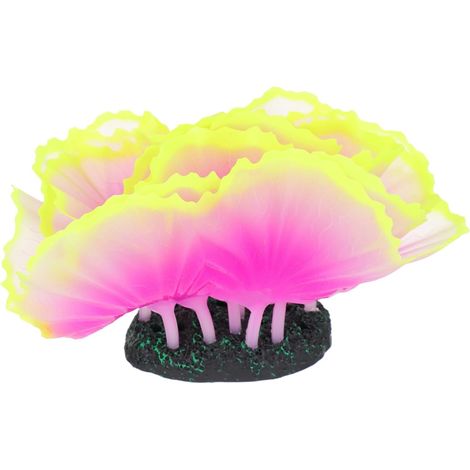 Simulation Fluorescence Coral Aquarium Decor Fish Tank Coral Plants Artificial Aquarium Accessory for Marine Landscape Decoration (1/5)