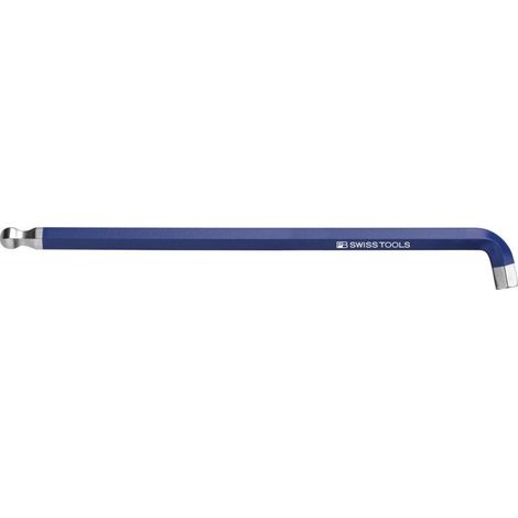 Chiave a brugola corta 100 gradi Arcobaleno da 10 mm Testa a sfera PB Swiss Tools
