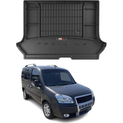 OMAC Kofferraumwanne Auto Kompatibel mit Seat MII 2012 bis 2023, Antirutsch Wasserdicht, 3D Premium TPE, Schwarz