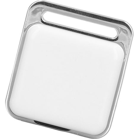 Square Smart GPS-Tracker, Bluetooth-Schlüsselanhänger mit Diebstahlsicherung, Zwei-Wege-Objektfinder mit integriertem Akku, Weiß (1/5)