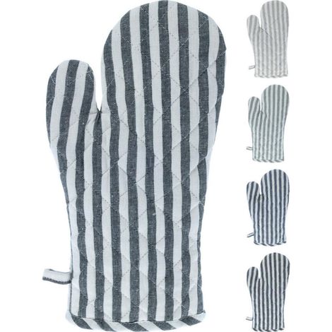 Heat-Resistant Kitchen Oven Glove 13x32cm – Non-Slip Grip, 4 Assorted Colors (1/5)