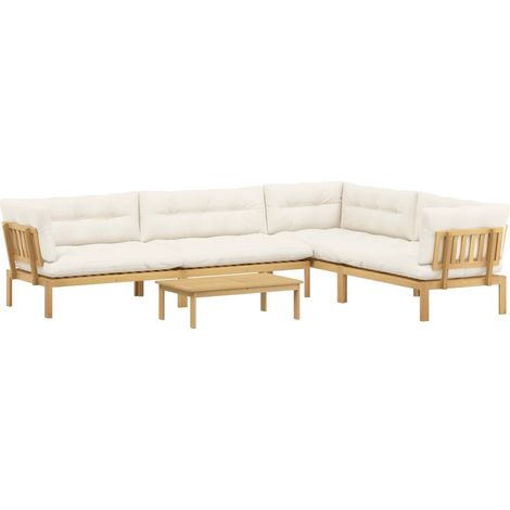 Maison Exclusive - 5 Stück Garten Pallet Sofa Einheiten Massivhol