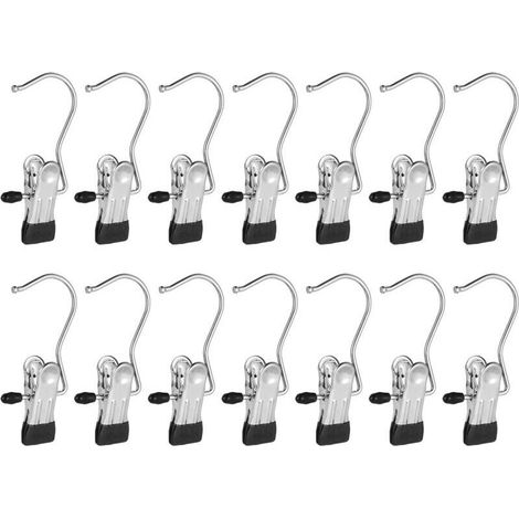 Boot and Legging Hangers – Pack of 30 space-saving hangers with unique clip, sturdy plastic, vertical design